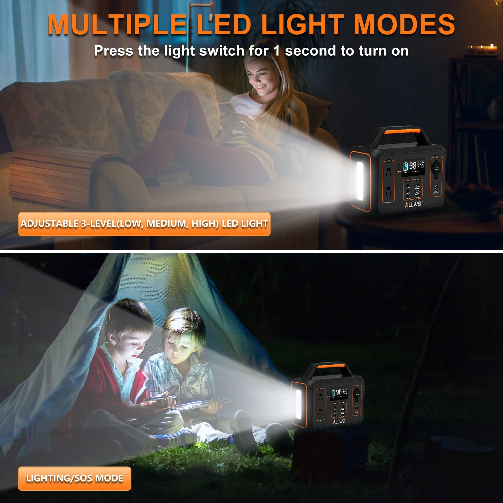 ALLWEI PPS300 Portable Power Station - 300W | 280Wh - Image 6
