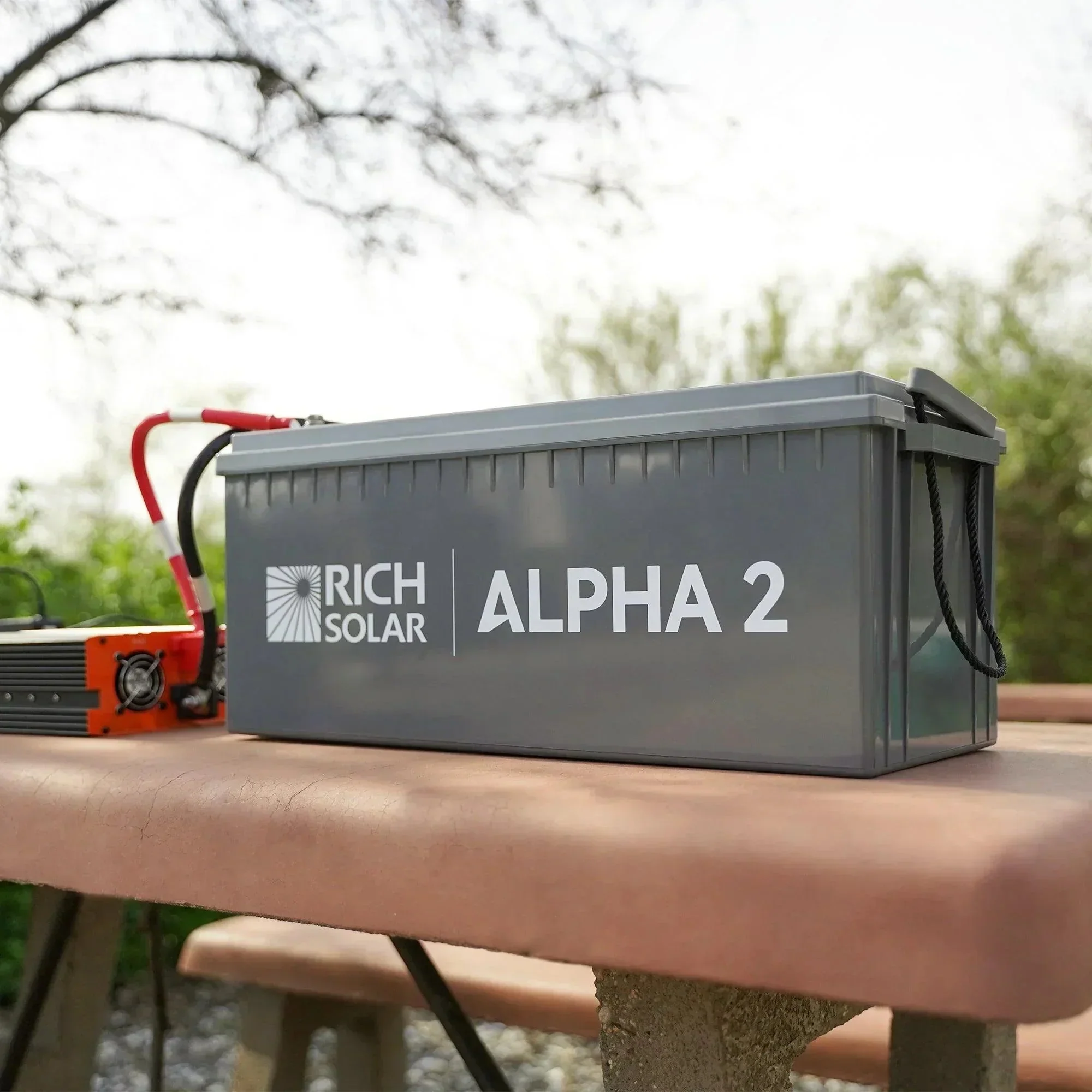 Rich Solar ALPHA 2 | 12V 200Ah LiFePO4 Battery | Powerful 12V Lithium Battery for RVs, Trailers, Vans, Boats, Off-Grid | 5,000 Lifetime Cycles | Bluetooth and Internal Heat Technology - Image 3