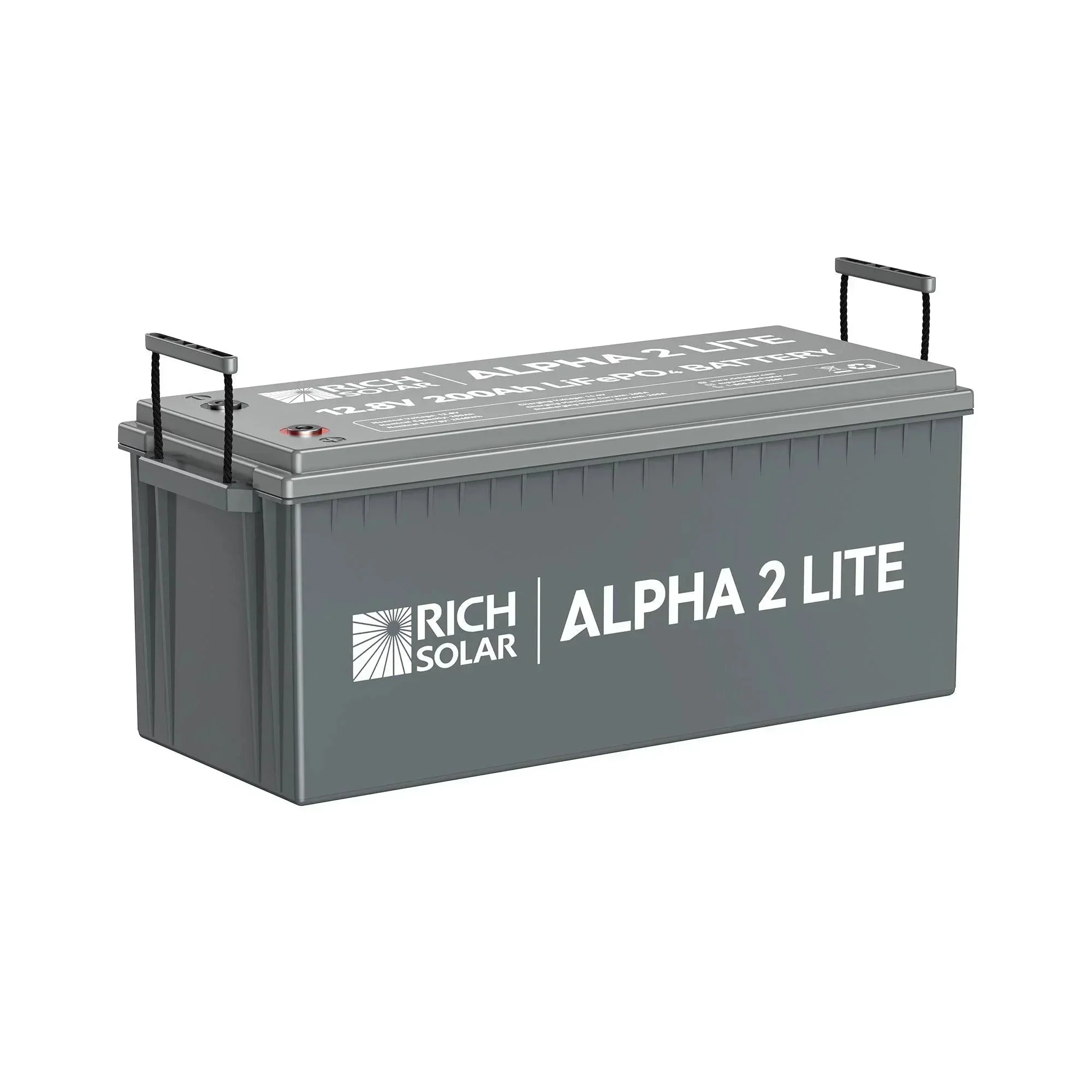 Rich Solar ALPHA 2 LITE | 12V 200Ah LiFePO4 Battery | Best 12V Deep Cycle Lithium Battery for RVs, Trailers, Vans, Boats, Off-Grid | 4,000 Lifetime Cycles | Best Value - Image 3