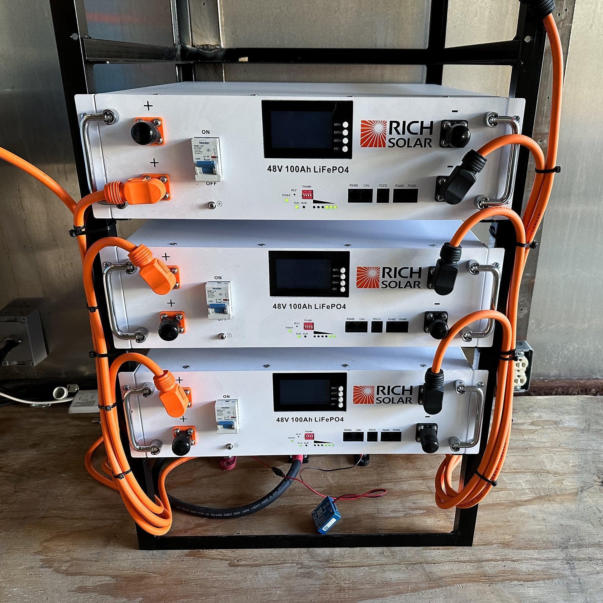 Rich Solar ALPHA 5 | 48V 100Ah LiFePO4 Battery Server Rack Lithium for Residential, Commercial, Off-Grid - Image 6