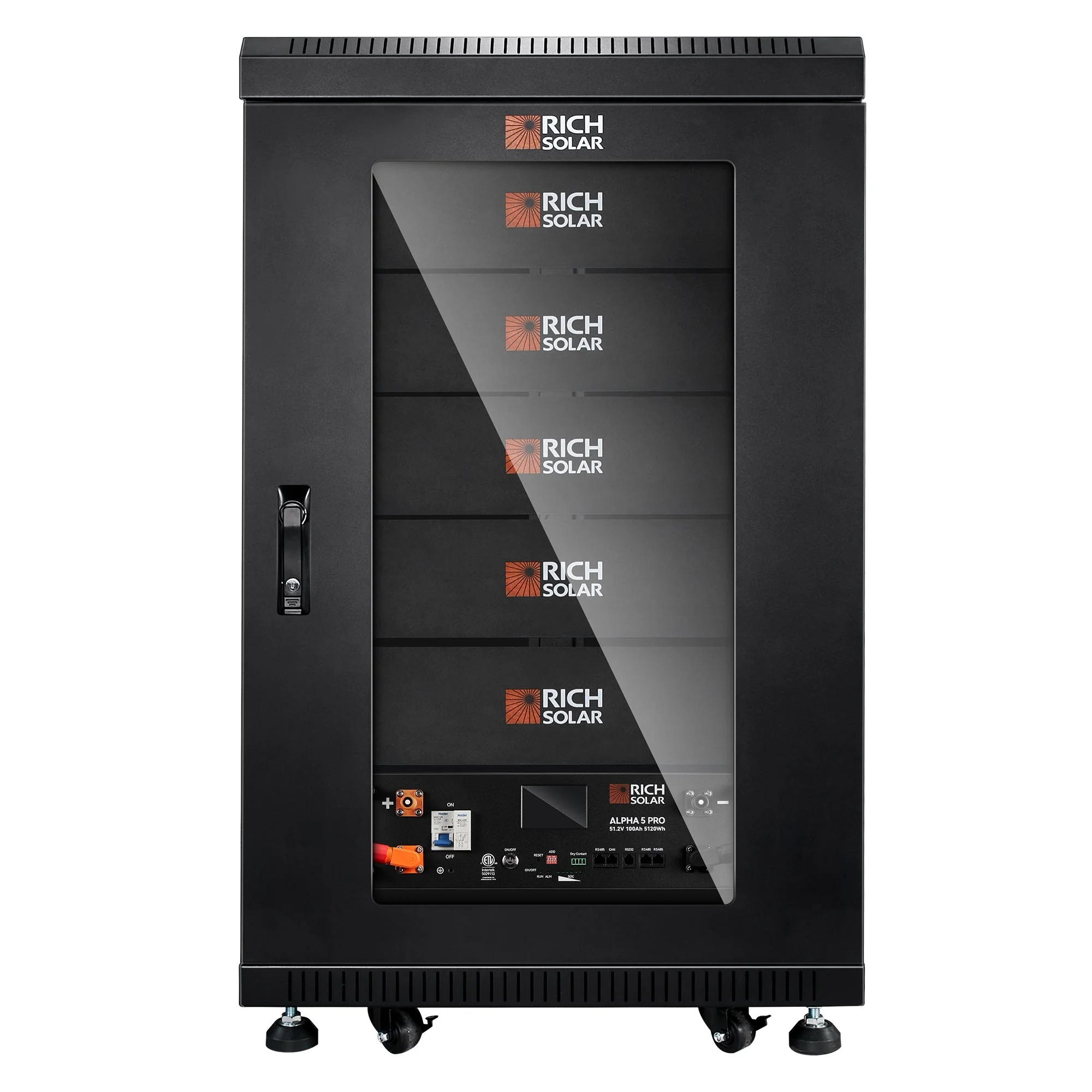 Rich Solar ALPHA 5 PRO 51.2V 100Ah LiFePO4 Battery Premium 48V Server Rack Lithium Battery for Residential, Commercial, RVs, Off-Grid - Image 20