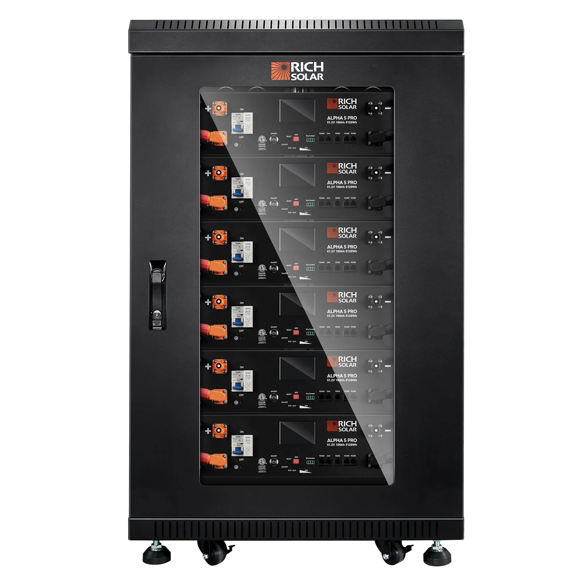 Rich Solar ALPHA 5 PRO 51.2V 100Ah LiFePO4 Battery Premium 48V Server Rack Lithium Battery for Residential, Commercial, RVs, Off-Grid - Image 23