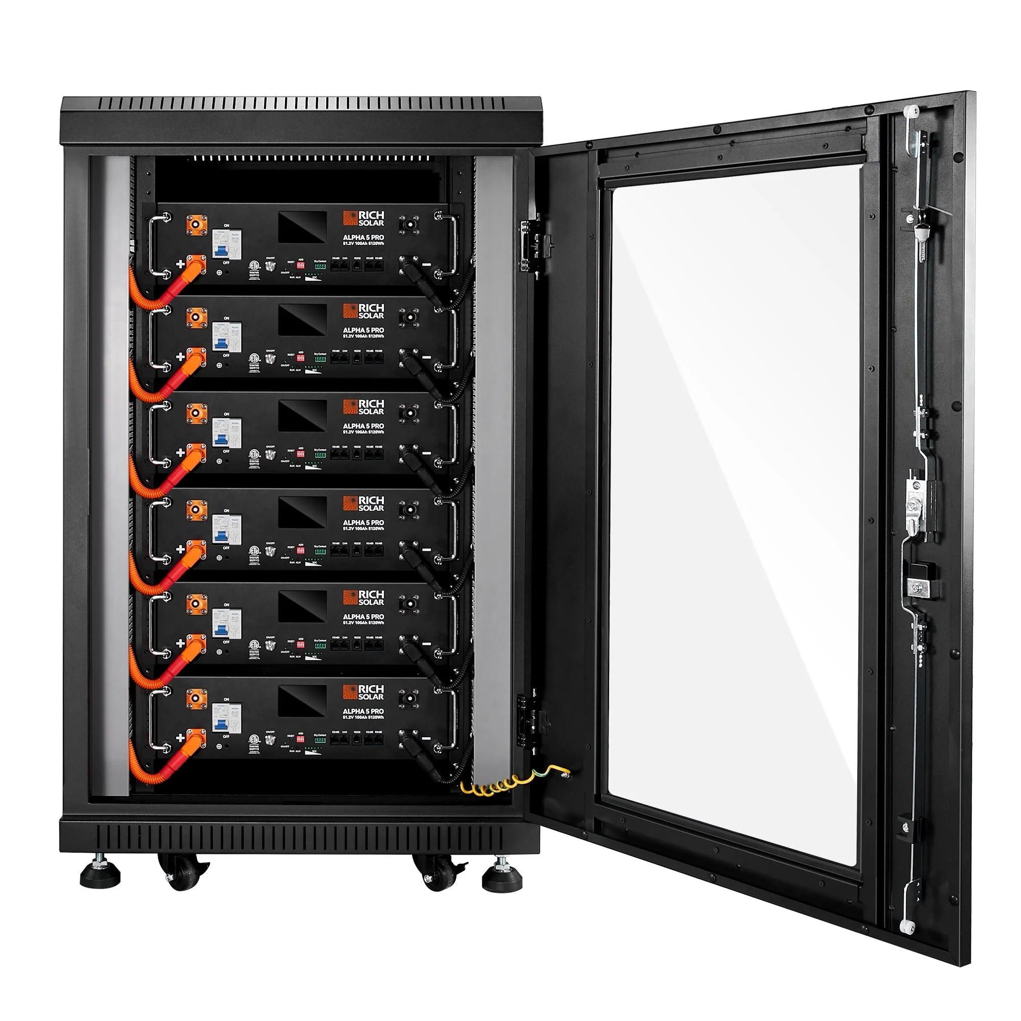 Rich Solar ALPHA 5 PRO 51.2V 100Ah LiFePO4 Battery Premium 48V Server Rack Lithium Battery for Residential, Commercial, RVs, Off-Grid - Image 24