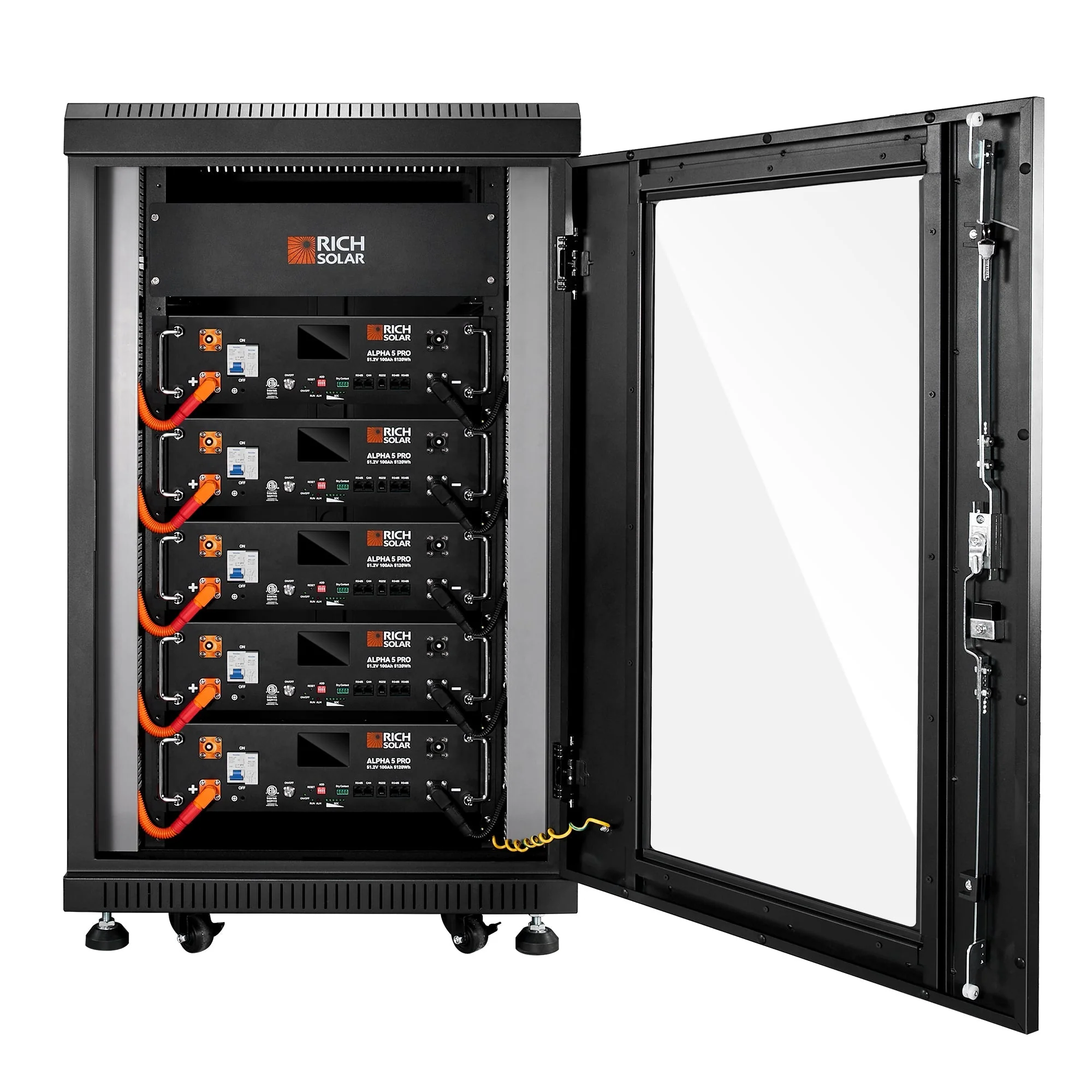 Rich Solar ALPHA 5 PRO 51.2V 100Ah LiFePO4 Battery Premium 48V Server Rack Lithium Battery for Residential, Commercial, RVs, Off-Grid - Image 25