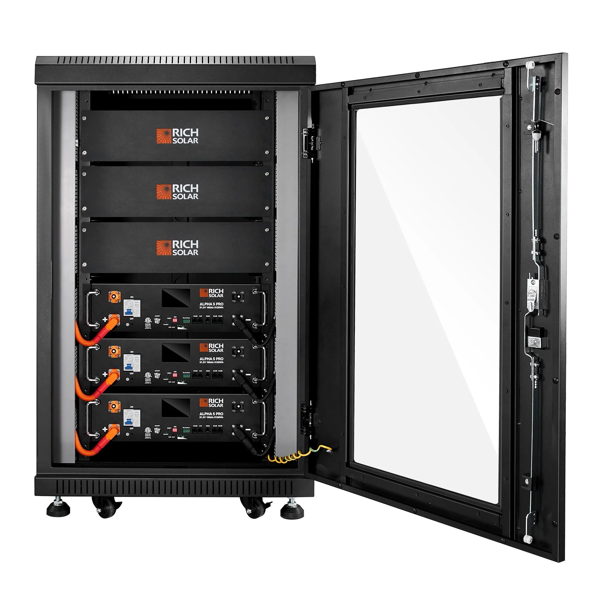 Rich Solar ALPHA 5 PRO 51.2V 100Ah LiFePO4 Battery Premium 48V Server Rack Lithium Battery for Residential, Commercial, RVs, Off-Grid - Image 27
