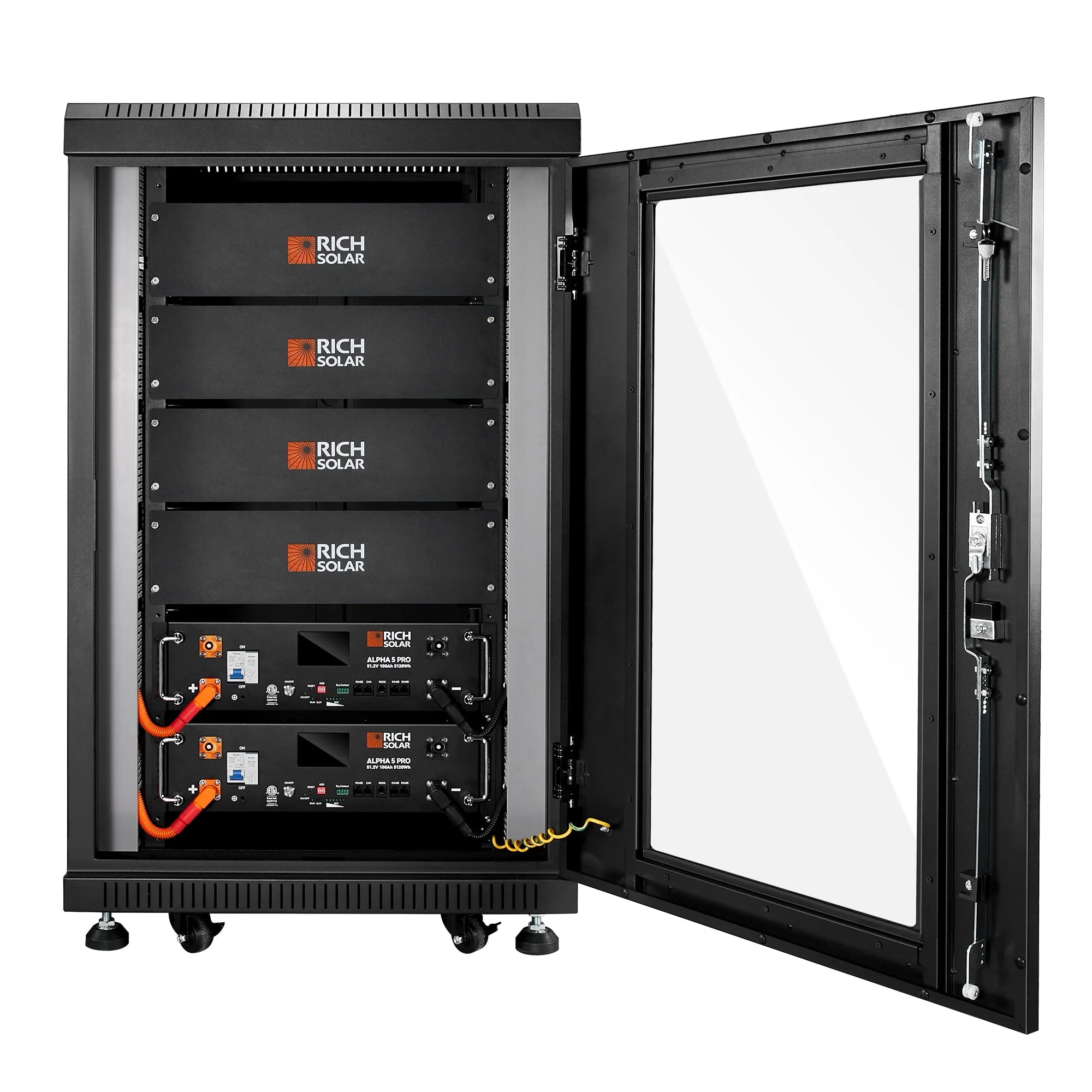 Rich Solar ALPHA 5 PRO 51.2V 100Ah LiFePO4 Battery Premium 48V Server Rack Lithium Battery for Residential, Commercial, RVs, Off-Grid - Image 28