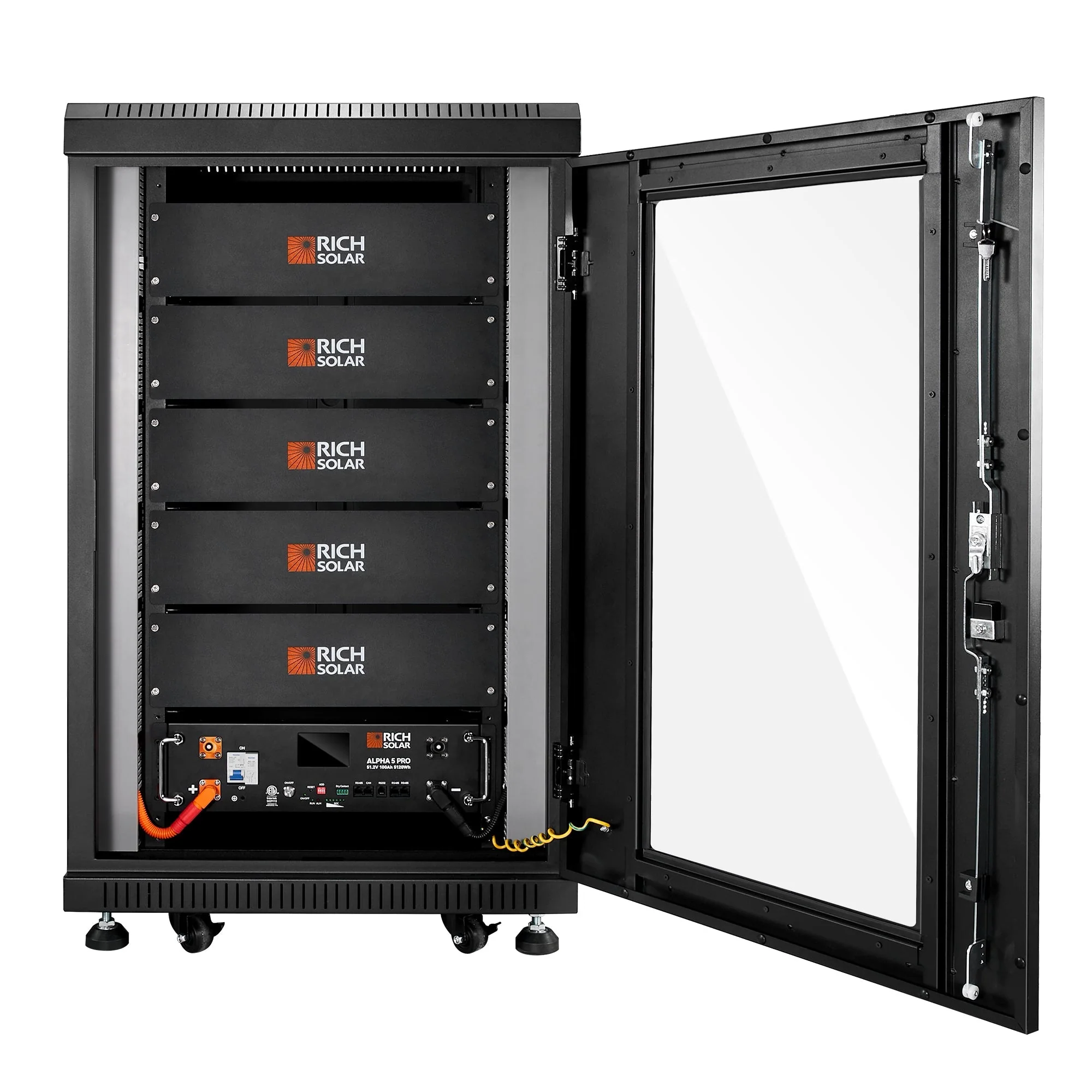 Rich Solar ALPHA 5 PRO 51.2V 100Ah LiFePO4 Battery Premium 48V Server Rack Lithium Battery for Residential, Commercial, RVs, Off-Grid - Image 29