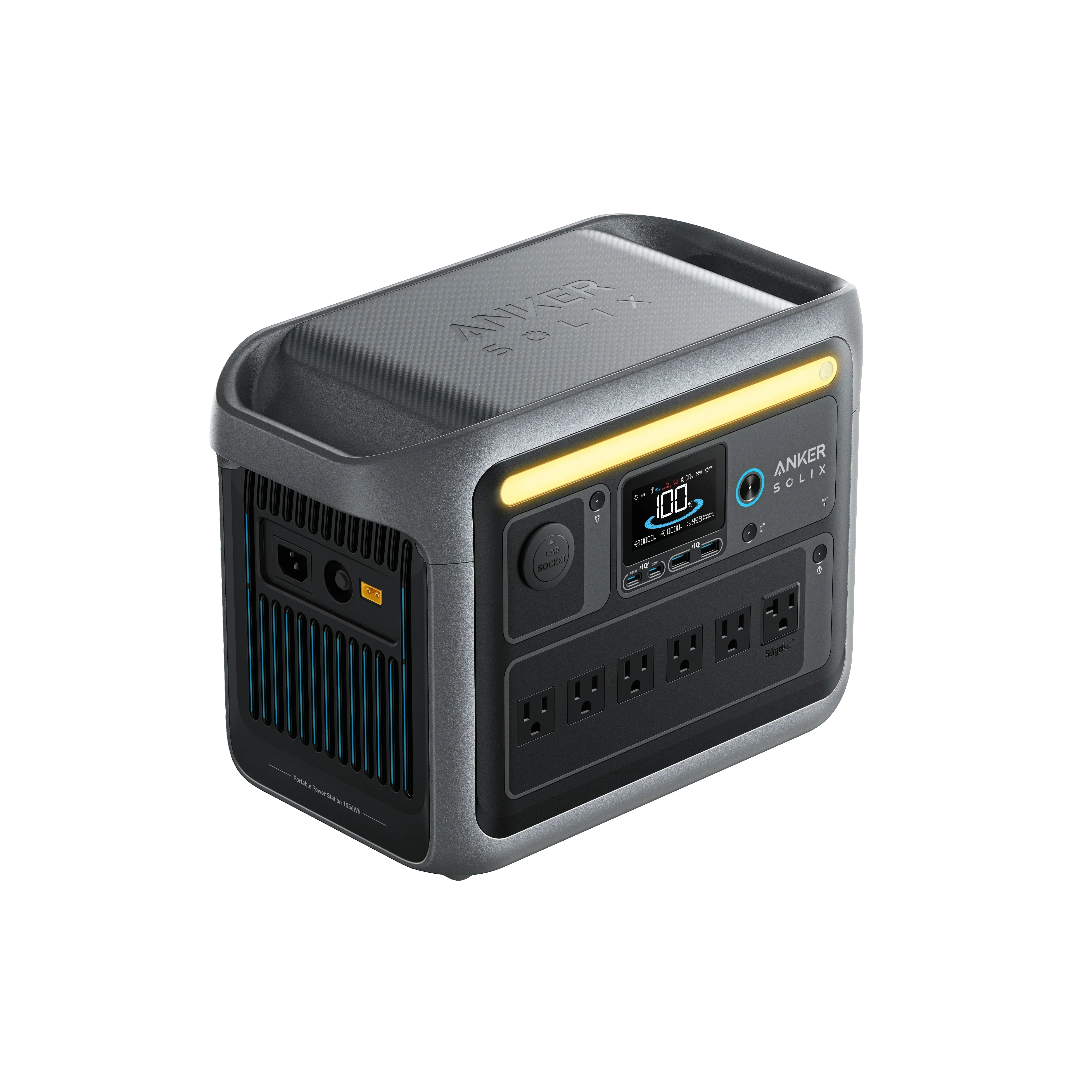 Anker SOLIX C1000X Portable Power Station Solar Generator (1056Wh | 1800W) - Image 2