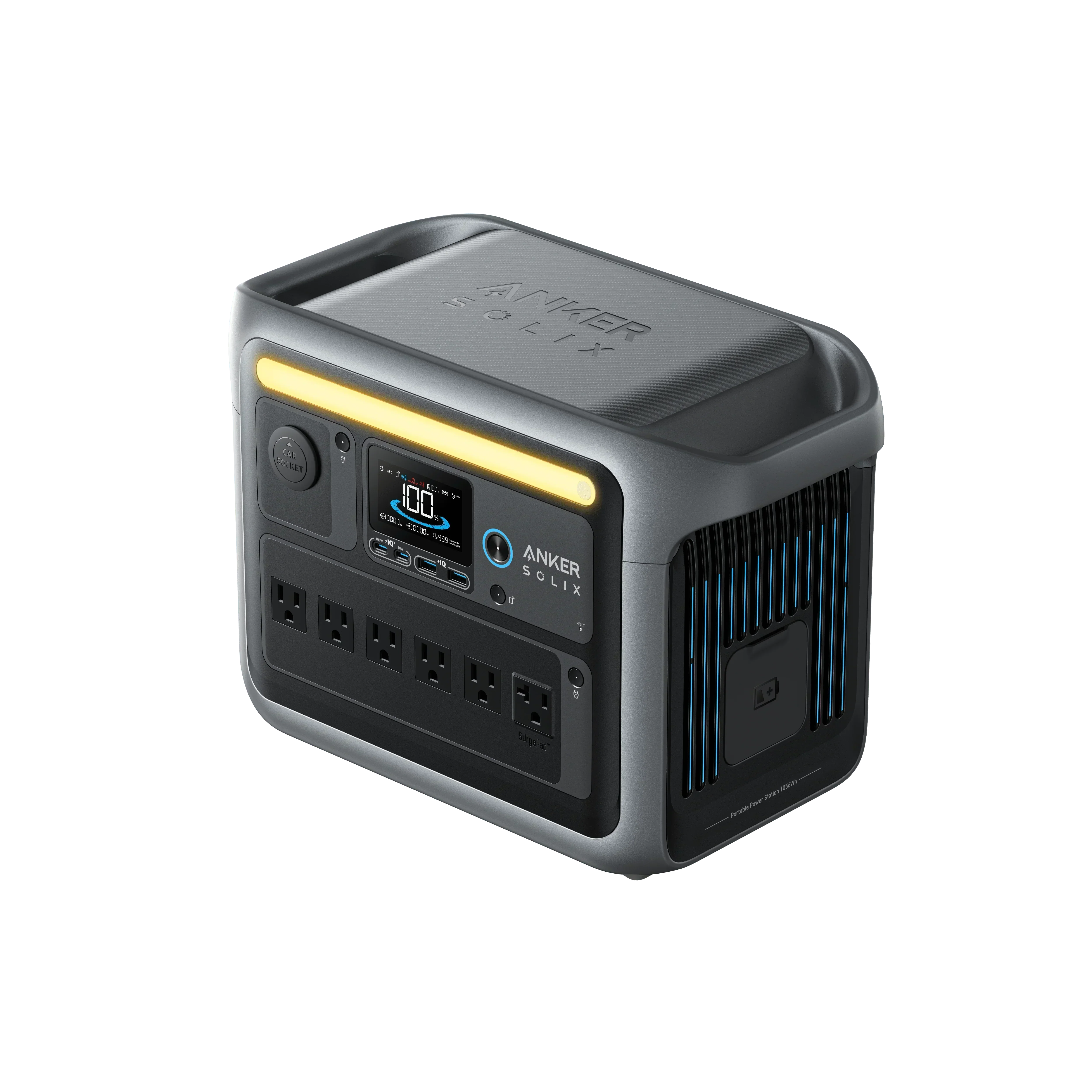Anker SOLIX C1000X Portable Power Station Solar Generator (1056Wh | 1800W) - Image 3