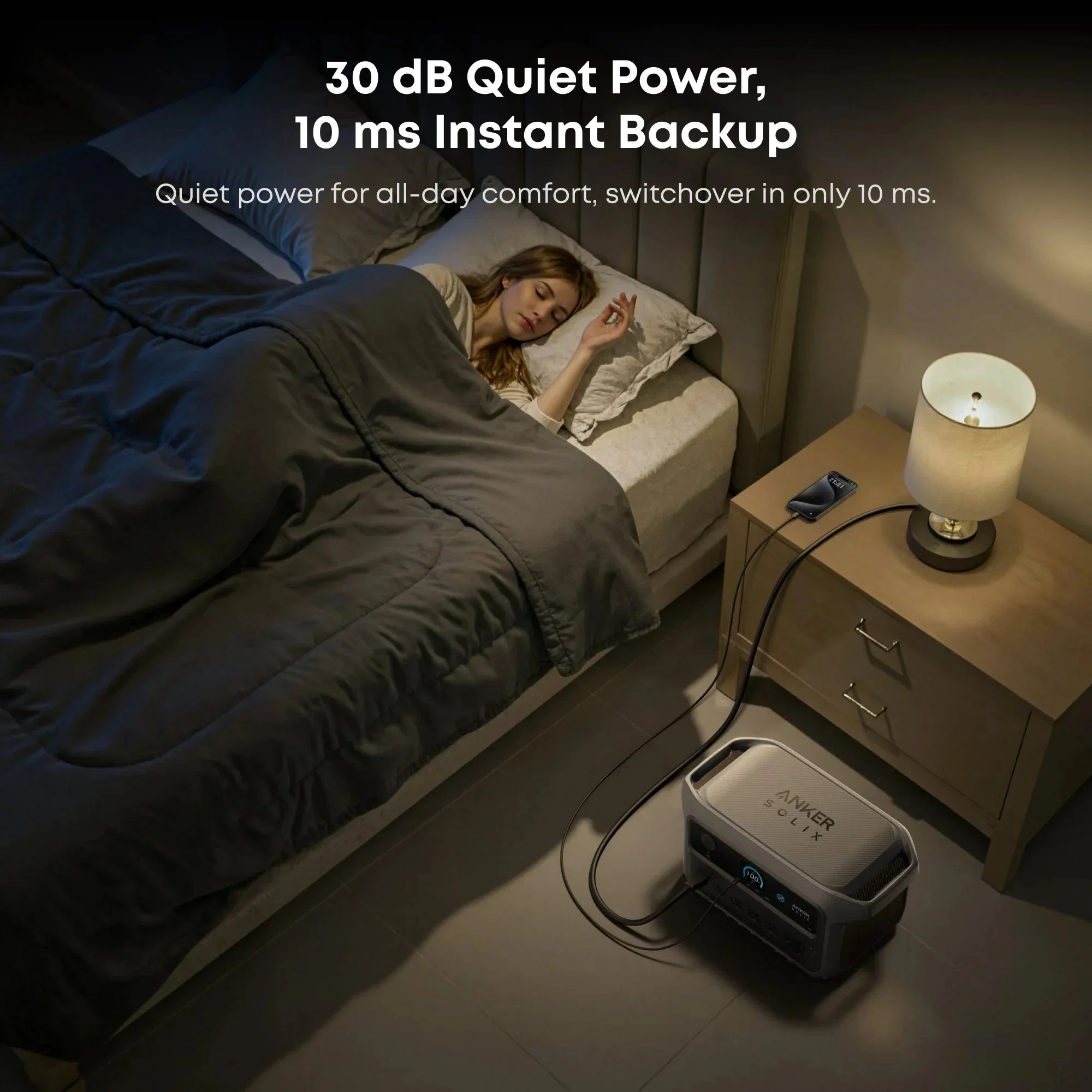 Anker SOLIX C2000 Gen2 Portable Power Station + Car Alternator Charger - Image 18