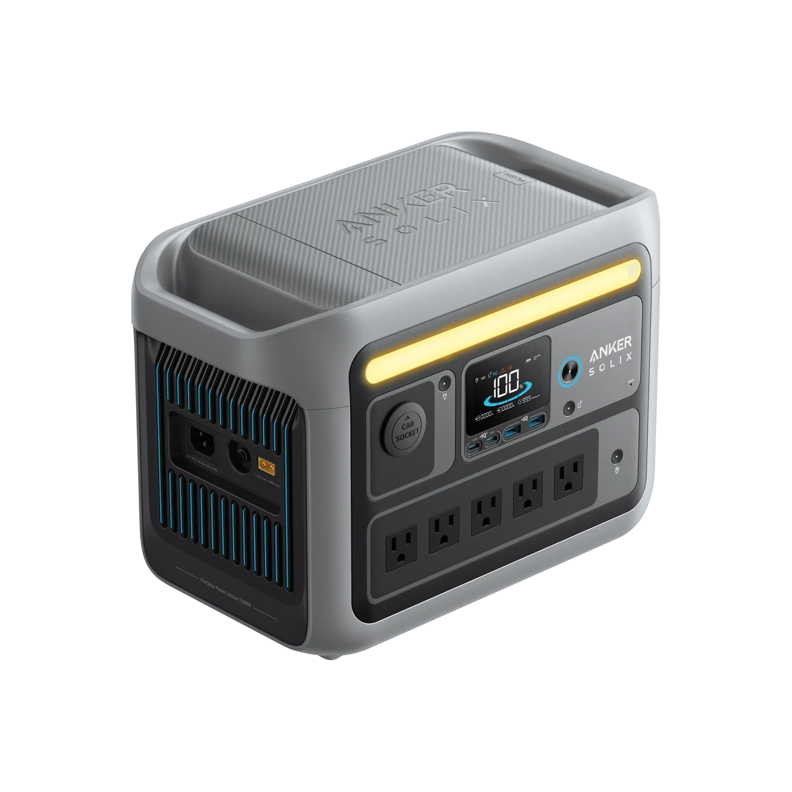 Anker SOLIX C800X Portable Power Station Solar Generator (768Wh | 1200W) - Image 4