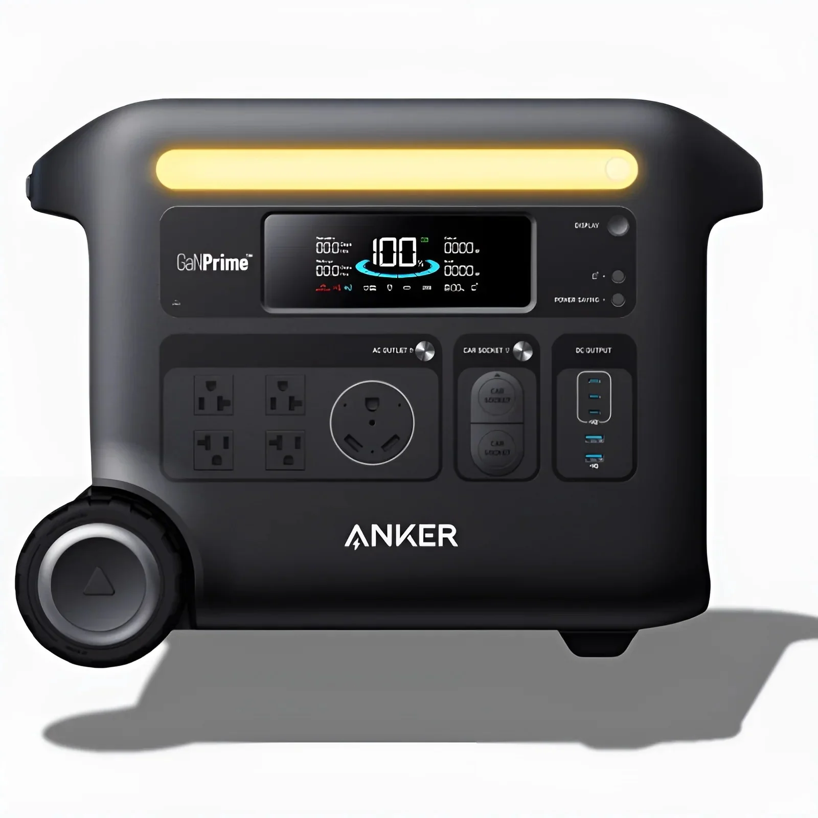 Anker SOLIX F2600 2560Wh Portable Power Station + 30A Transfer Switch - Image 4