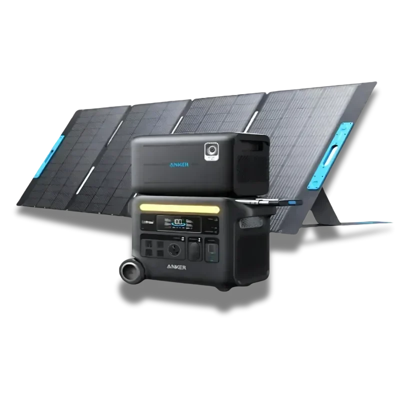 Anker SOLIX F2600 Solar Generator + BP2600 Expansion Battery - Image 3