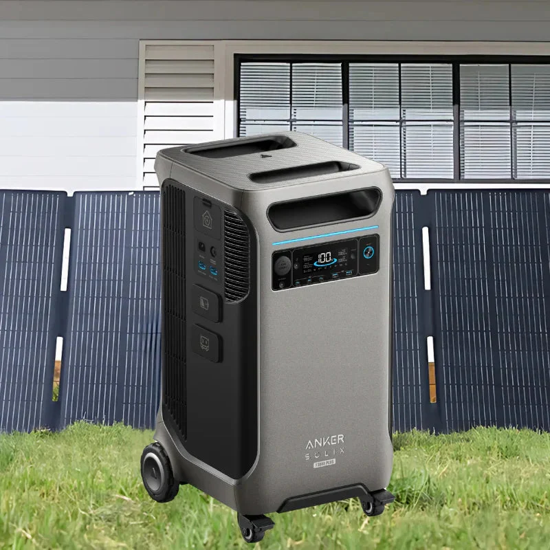 Anker SOLIX F3800 Plus Portable Power Station + 400W Solar Panel - Image 2
