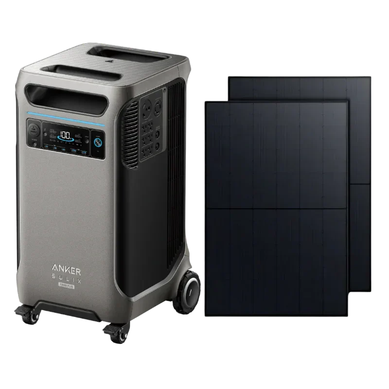 Anker SOLIX F3800 Plus Portable Power Station + 410W Rigid Solar Panel - Image 2
