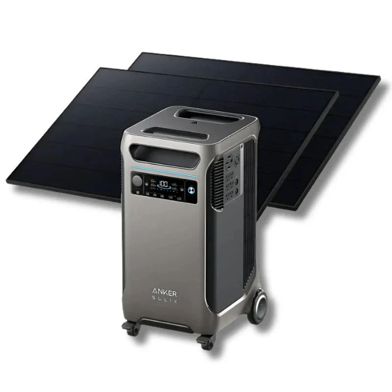 Anker SOLIX F3800 Solar Generator + 2× 410W Rigid Solar Panels - Image 2