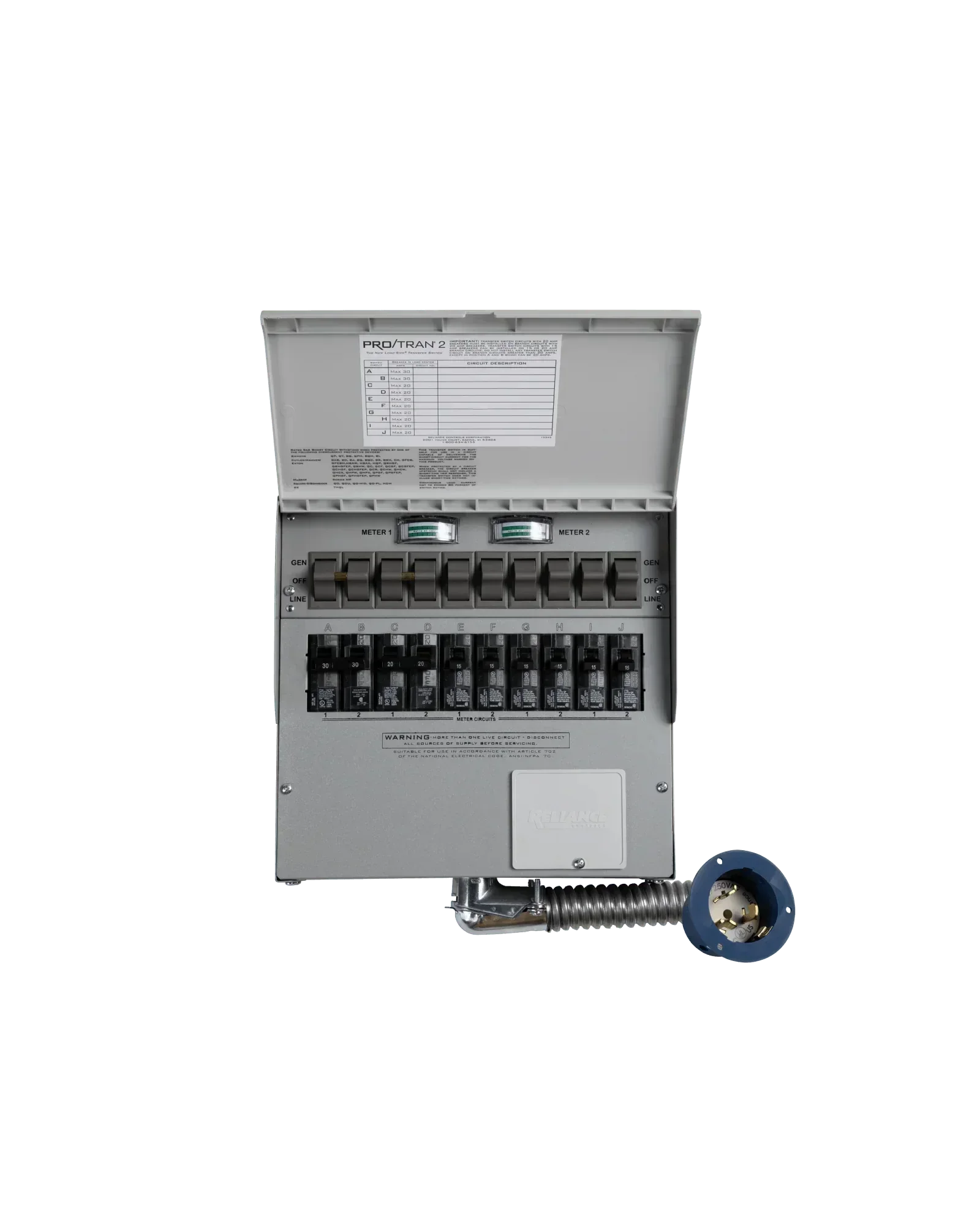 Anker SOLIX Home Backup Kit (50A Transfer Switch+ Cable) - Image 3
