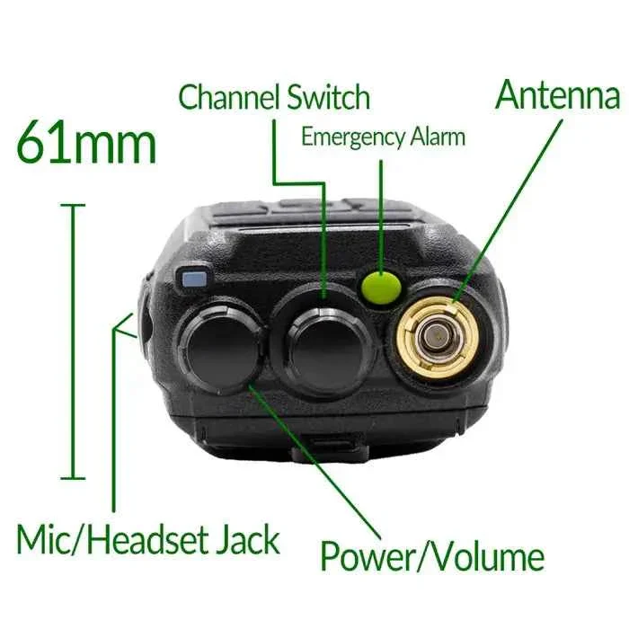 Anytone At-D878uvii Plus Digital Dmr Dual-Band Handheld Commercial Radio with Encryption Capabilities - Image 5