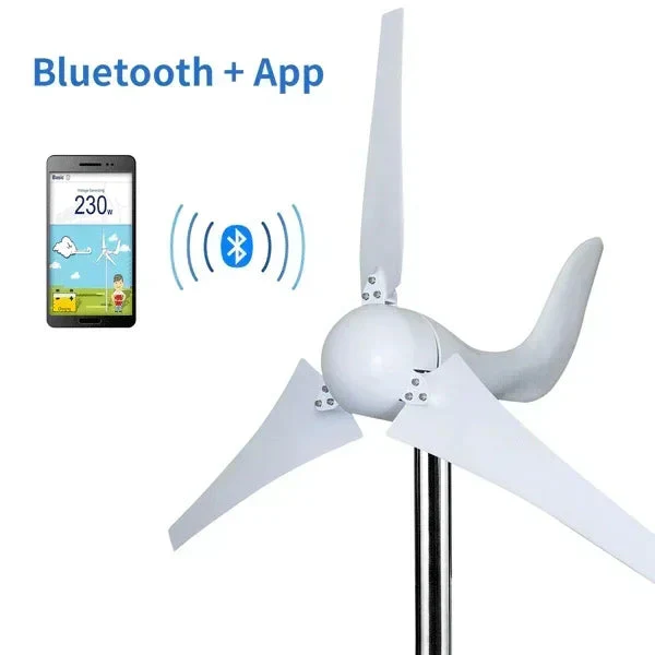 Automaxx Windmill 400W Home & Land Wind Turbine Generator Kit - Image 3