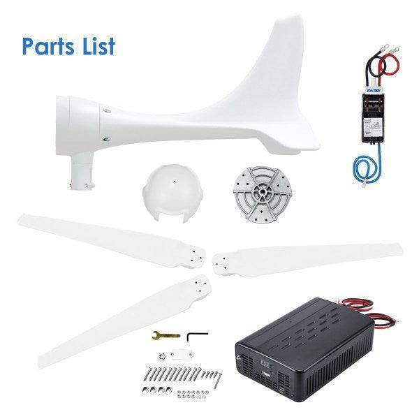 Automaxx Windmill 600W Home Wind Turbine Generator Kit Bundle Set - Image 3