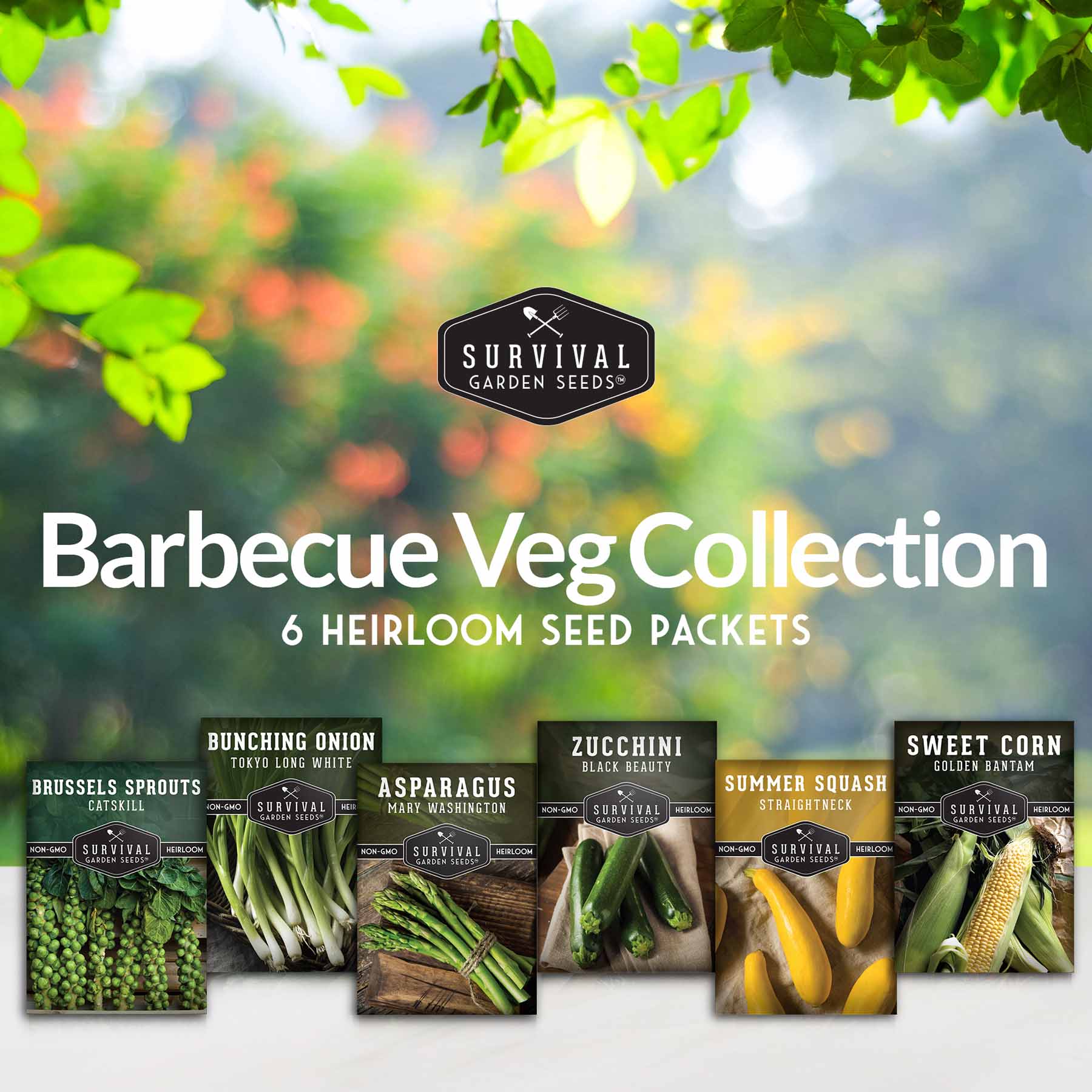 Barbecue Vegetable Seed Collection – 6 Heirloom Grilling Favorites for Summer Cookouts - Image 2
