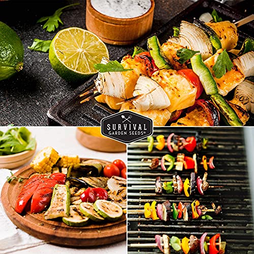 Barbecue Vegetable Seed Collection – 6 Heirloom Grilling Favorites for Summer Cookouts - Image 4