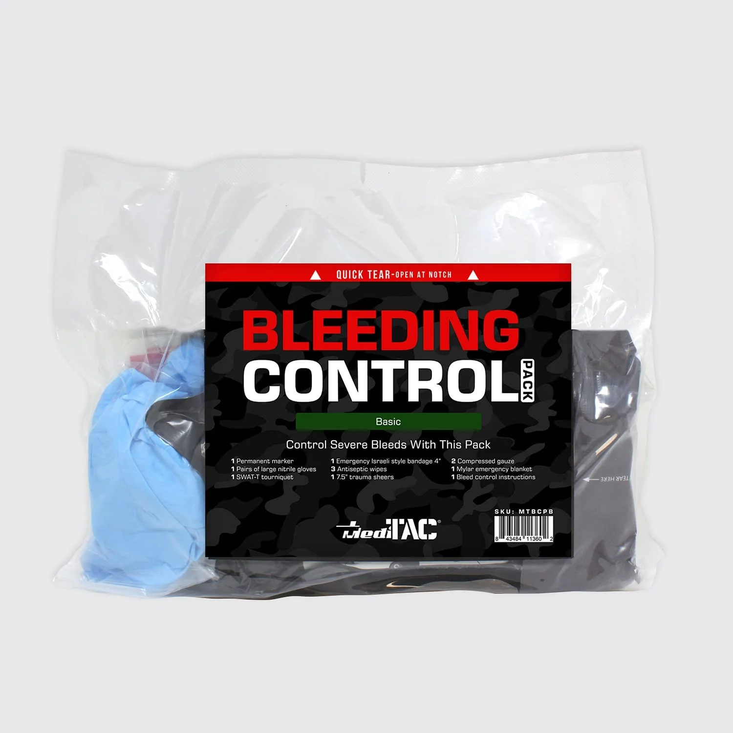 Basic Bleeding Control Kit with SWAT-T Tourniquet - Image 5