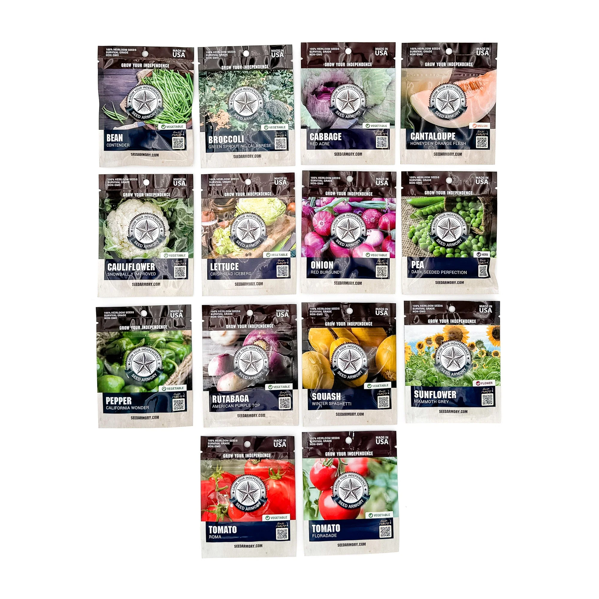 Basics Seed Vault - 14 Varieties - Image 3