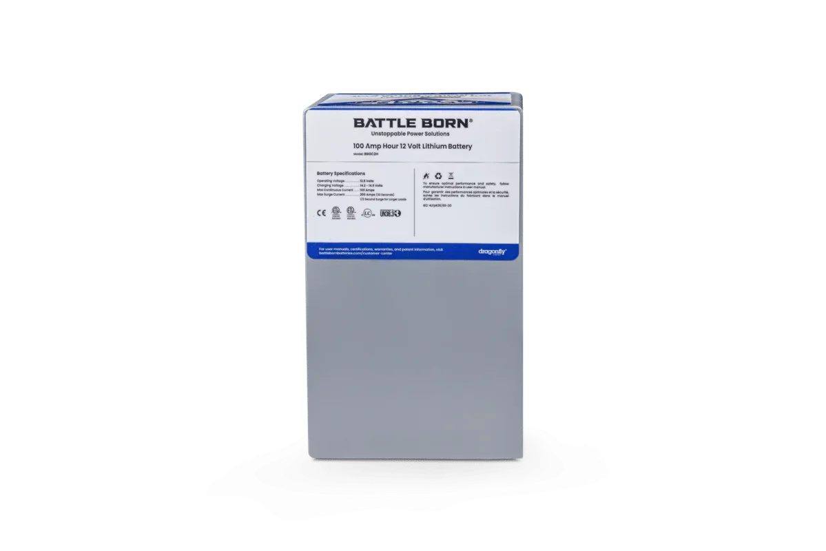 Battle Born 100Ah 12V GC2 LiFePO4 Heated Battery Kit - Image 16
