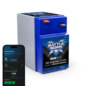 Battle Born 100Ah 12V GC2 Smart Heated LiFePO4 Deep Cycle Battery Kit - Image 13