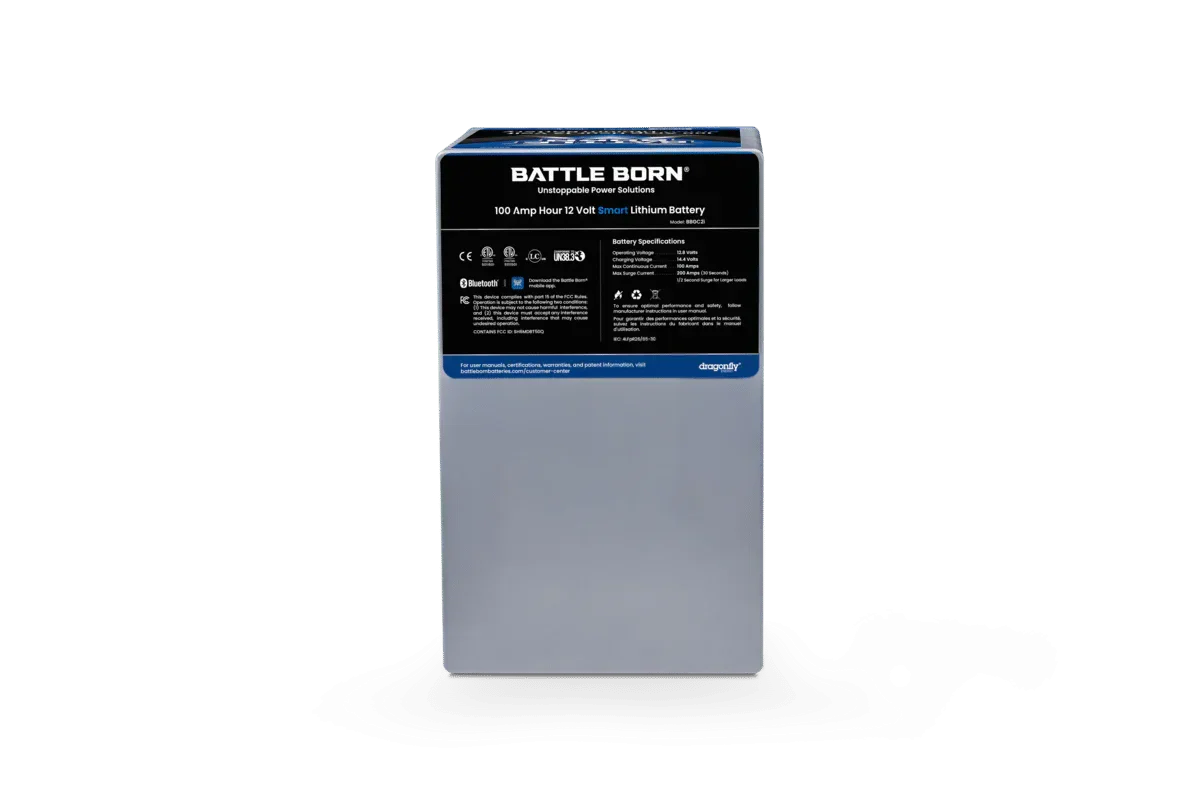 Battle Born 100Ah 12V GC2 Smart LiFePO4 Deep Cycle Battery - Image 20