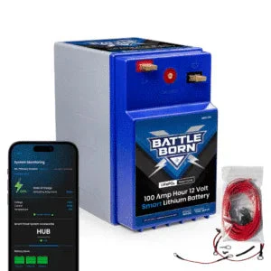 Battle Born 100Ah 12V GC2 Smart LiFePO4 Deep Cycle Battery - Image 9