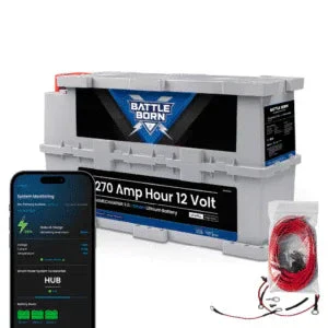 Battle Born 100Ah 12V Smart Heated LiFePO4 Deep Cycle Battery Kit - Image 11