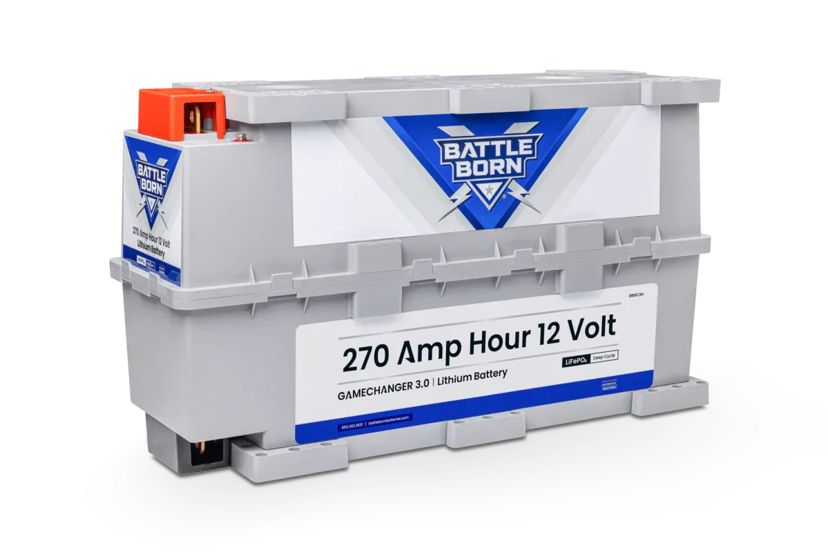 Battle Born 270Ah 12V GC3 LiFePO4 Heated Battery Kit - Image 14