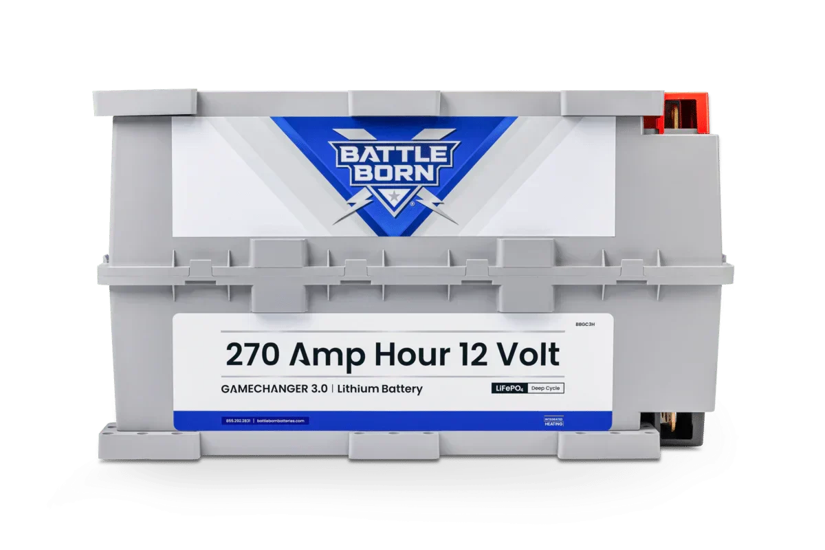 Battle Born 270Ah 12V GC3 LiFePO4 Heated Battery Kit - Image 16
