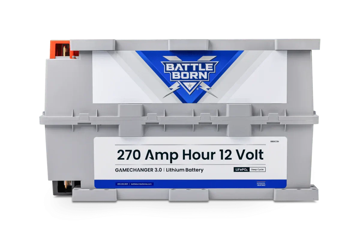 Battle Born 270Ah 12V GC3 LiFePO4 Heated Battery Kit - Image 18