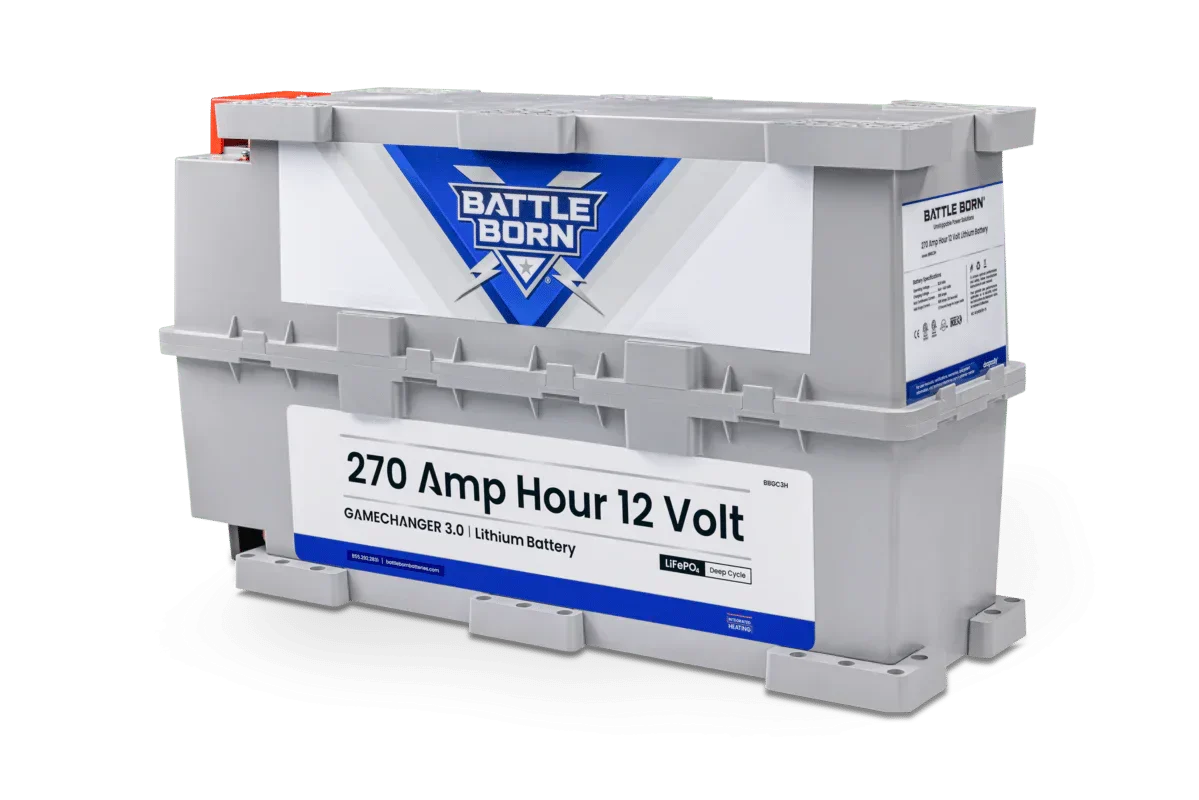 Battle Born 270Ah 12V GC3 LiFePO4 Heated Battery Kit - Image 19