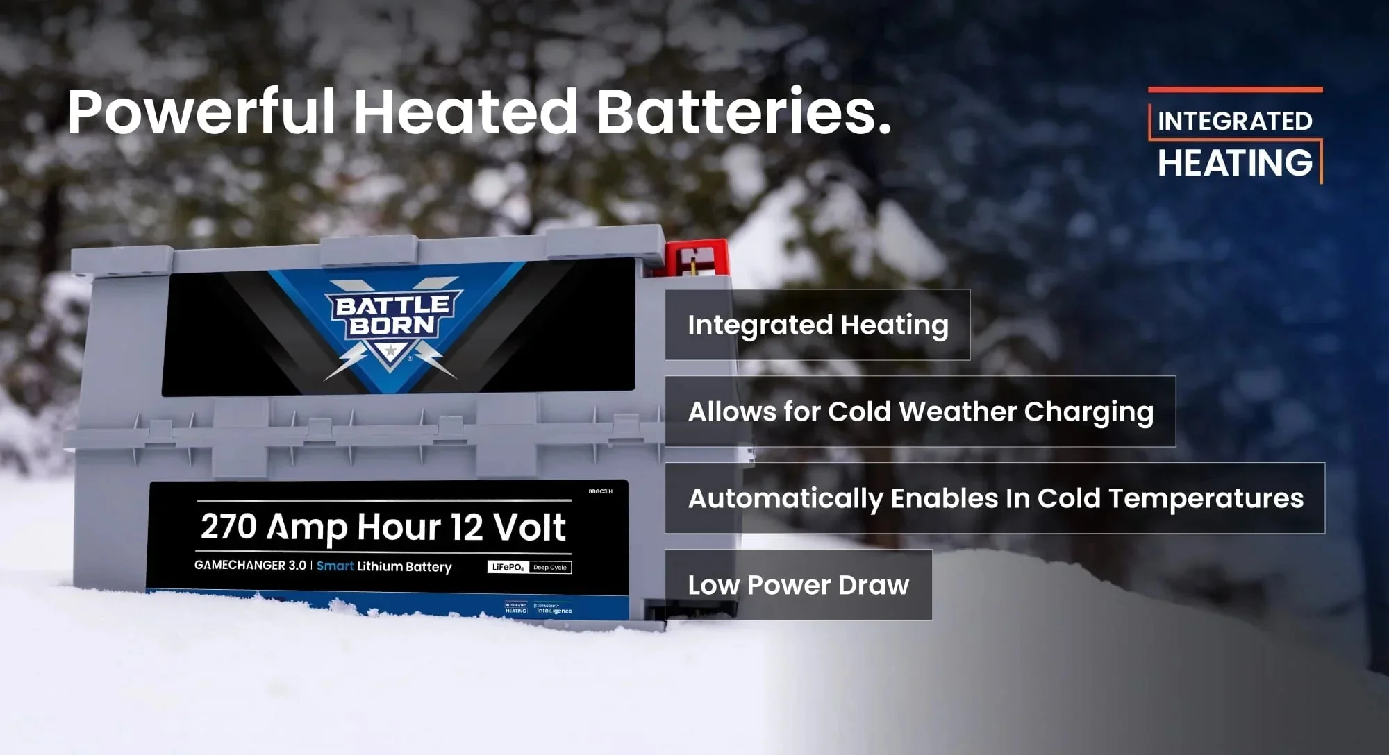 Battle Born 270Ah 12V GC3 Smart Heated LiFePO4 Deep Cycle Battery Kit - Image 19