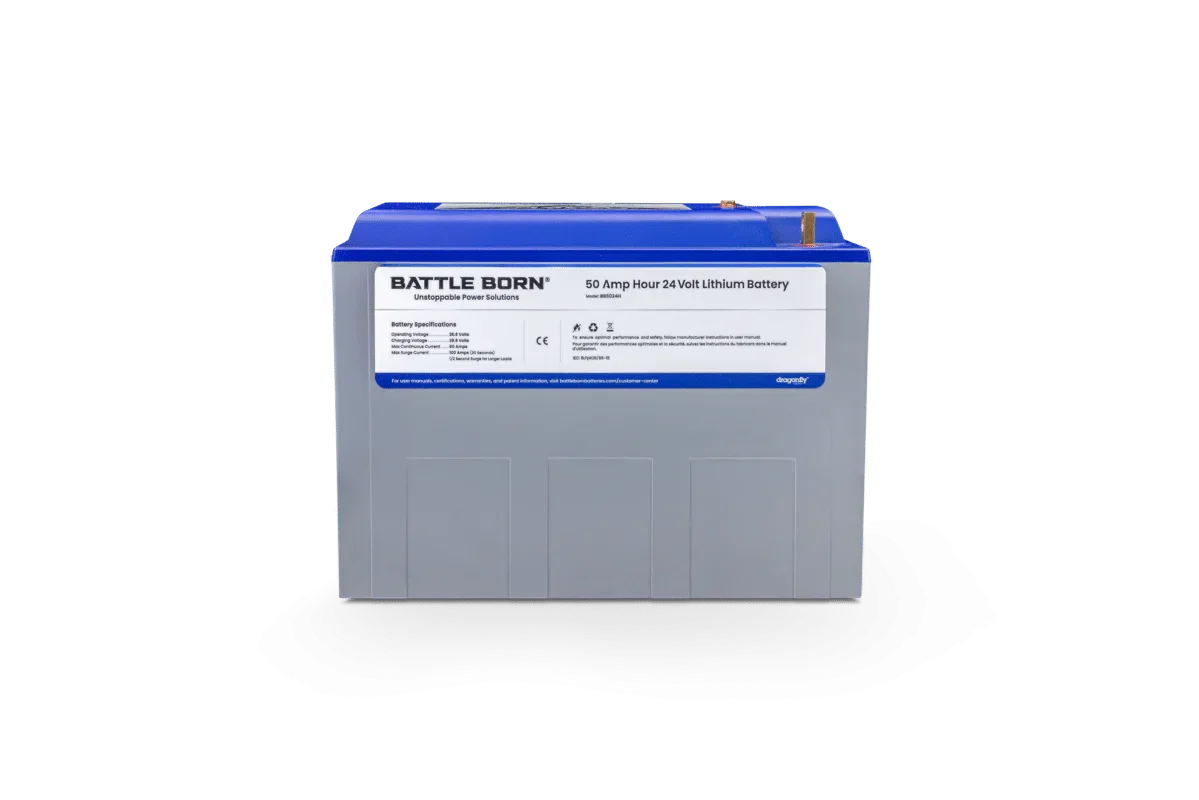 Battle Born 50Ah 24V LiFePO4 Heated Battery Kit - Image 19