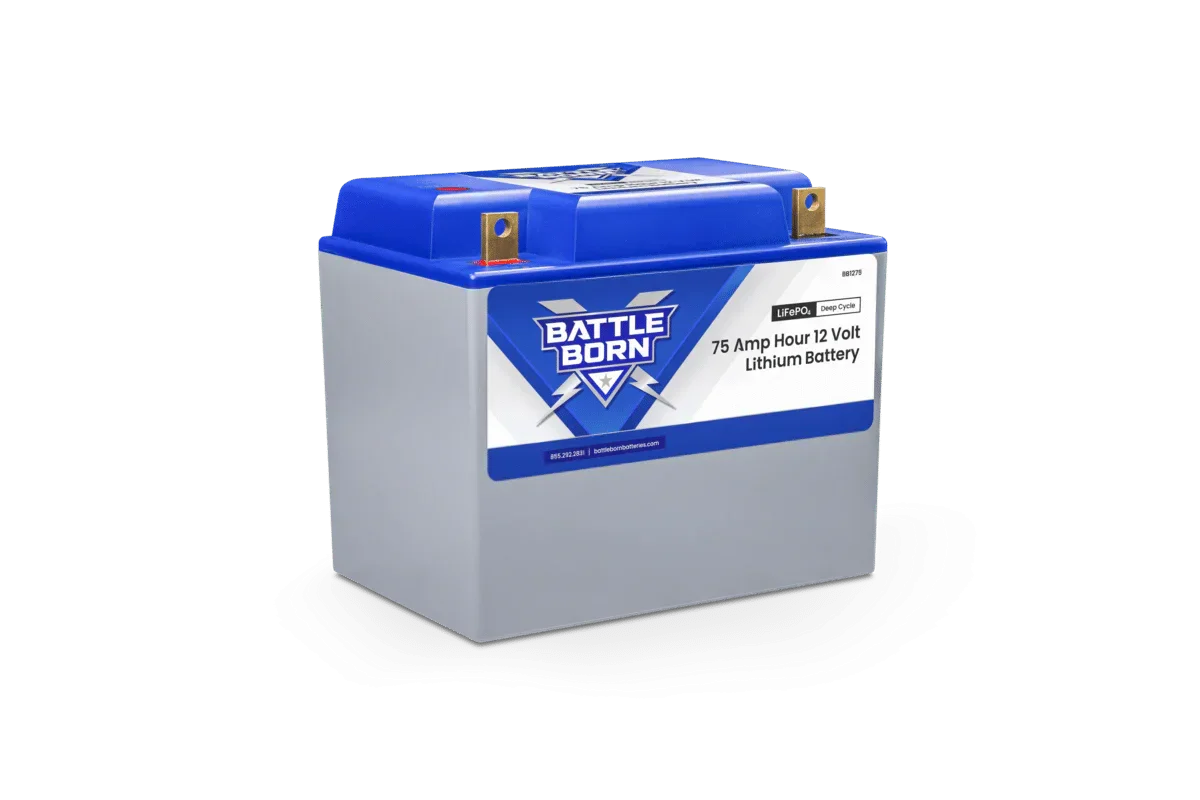 Battle Born 75Ah 12V Group 24 LiFePO4 Deep Cycle Battery - Image 15