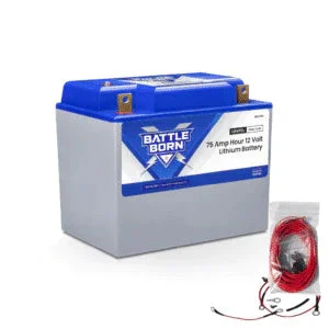 Battle Born 75Ah 12V Group 24 LiFePO4 Deep Cycle Battery - Image 8