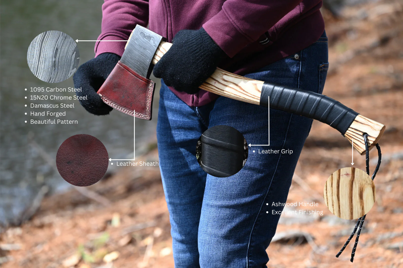 Battle Viking Axe – "Thor's Hammer" - Image 3