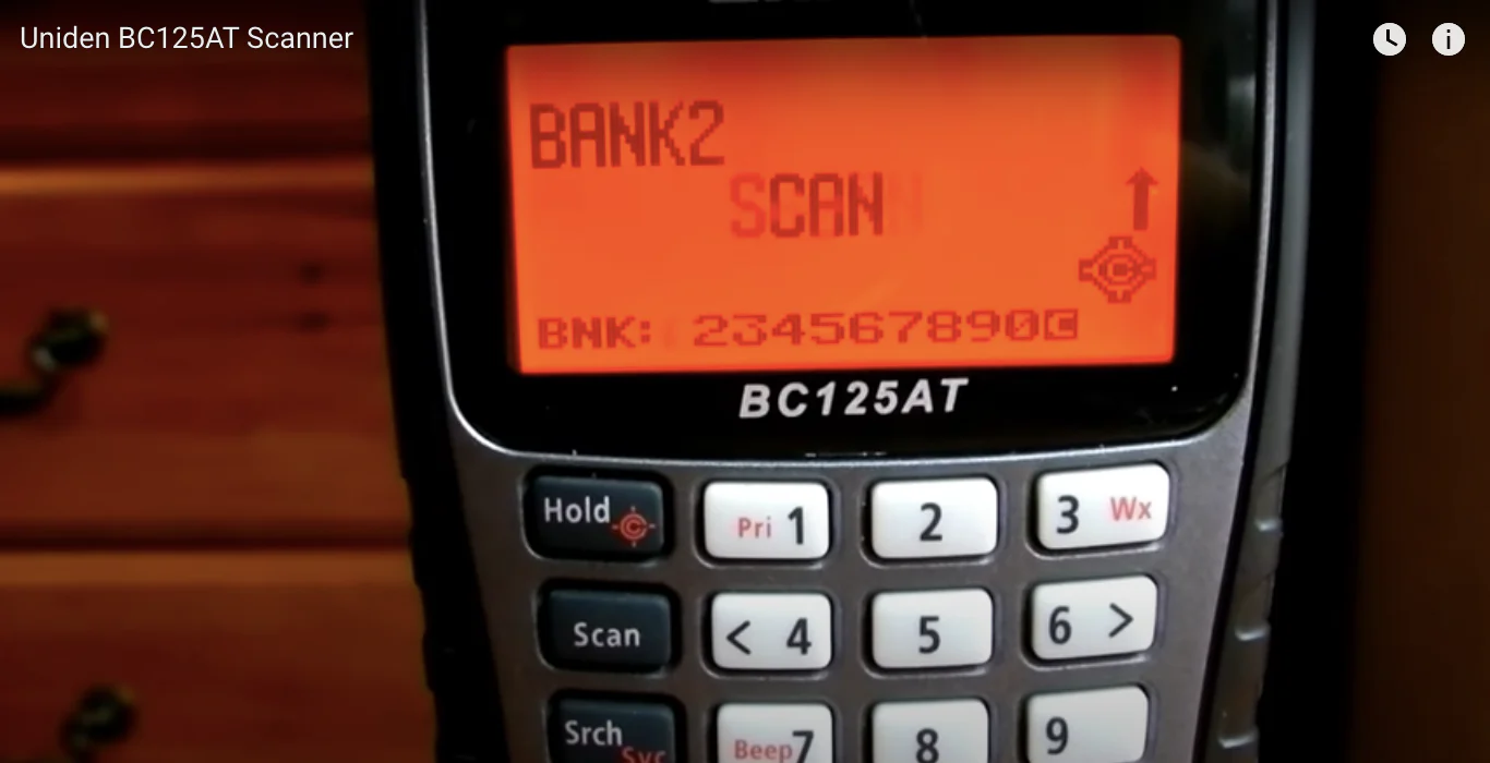 BC125AT Uniden Police Scanner - Image 19