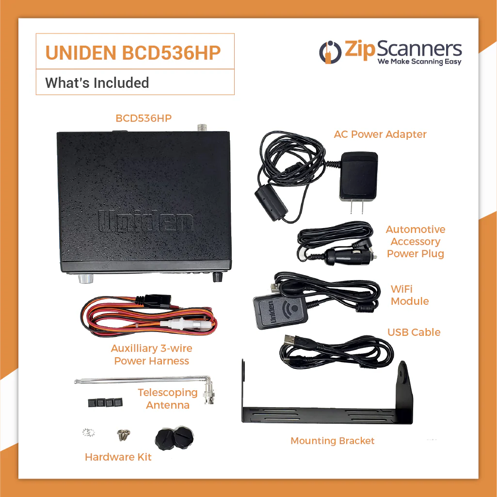 BCD536HP Uniden Police Scanner - Image 5
