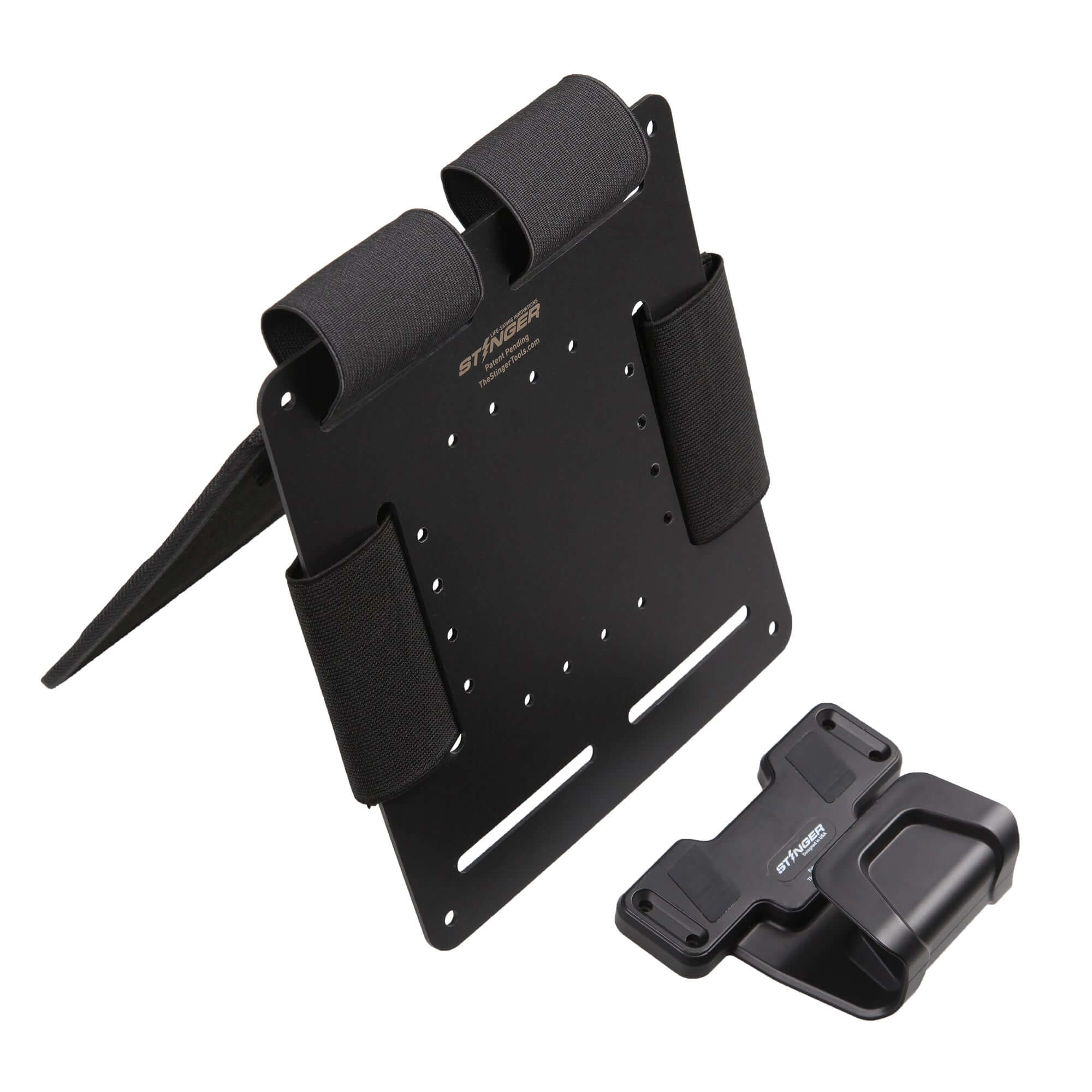 Bedside Magnetic Gun Mount, Bedside Holster with Safety Trigger Guard Protection (Black) - Image 2