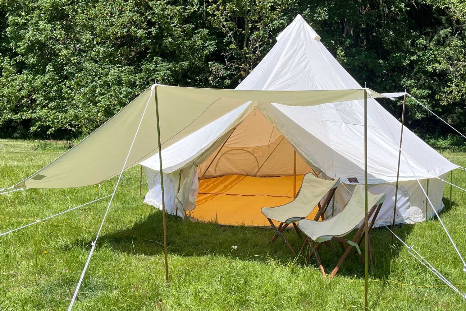 Bell Tent Awning | Entrance Canopy Cover - Image 2
