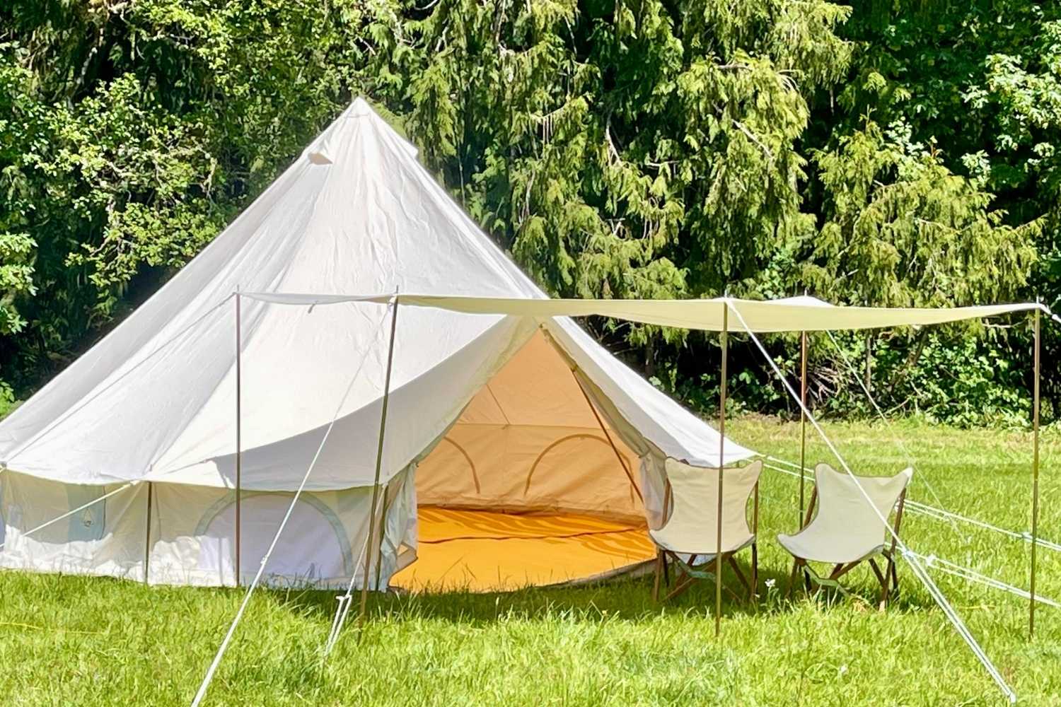 Bell Tent Awning | Entrance Canopy Cover - Image 8