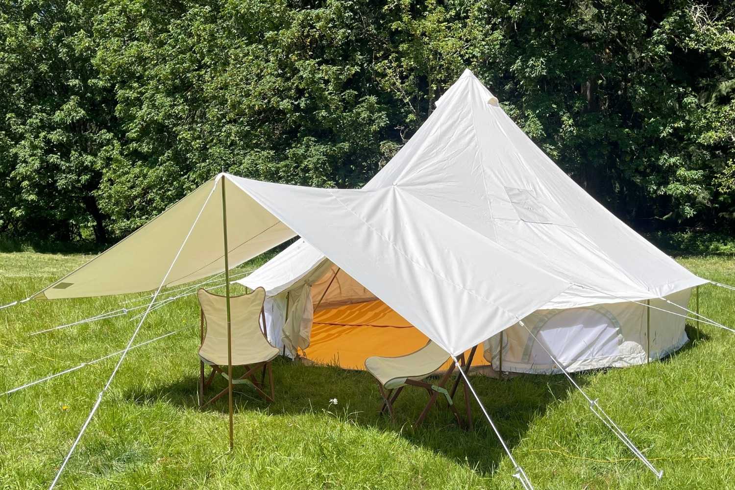 Bell Tent Awning | Entrance Canopy Cover - Image 9