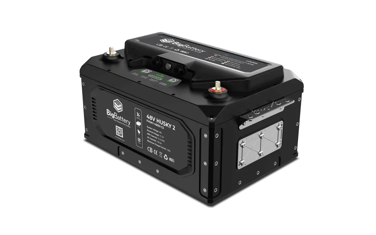 BigBattery 48V HUSKY 2 PWR | 5.12kWh LiFePO4 – High Power | Golf Cart | UTV | Industrial Battery - Image 2