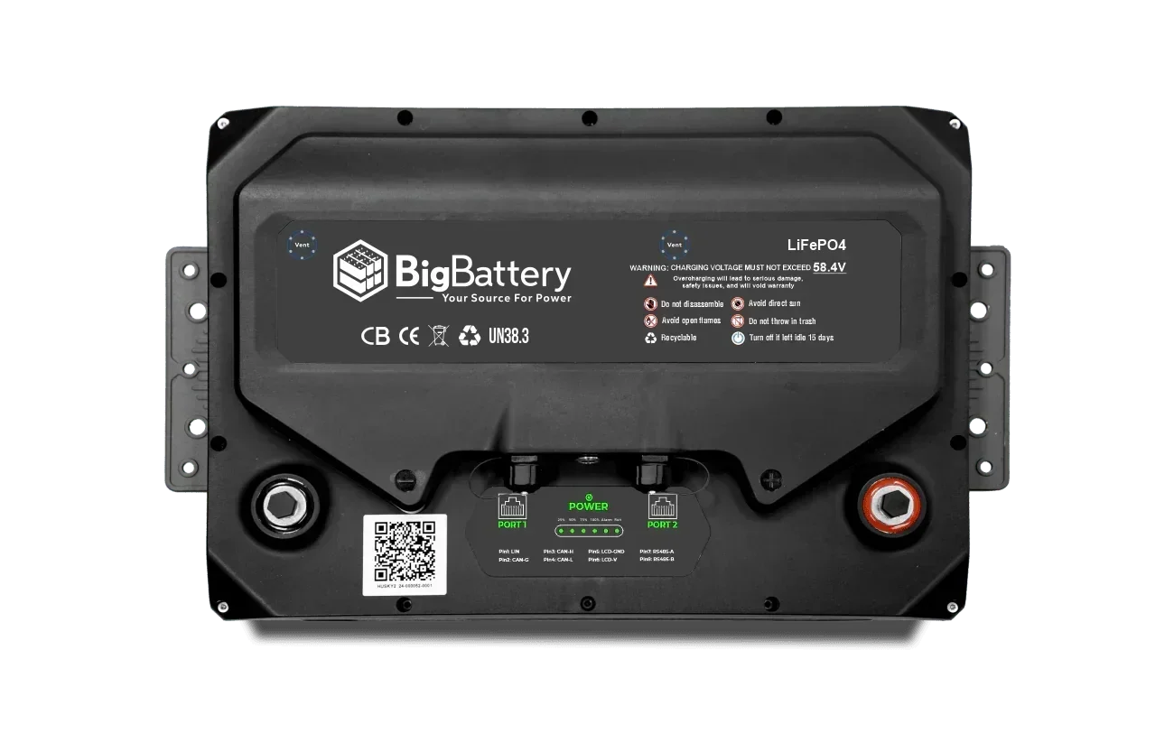 BigBattery 48V HUSKY 2 PWR | 5.12kWh LiFePO4 – High Power | Golf Cart | UTV | Industrial Battery - Image 4
